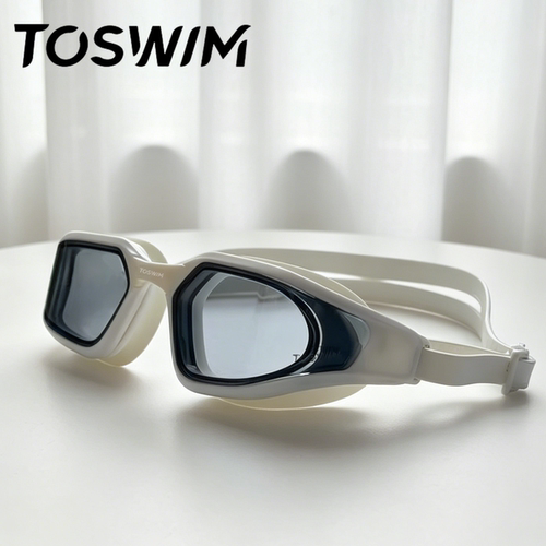 【瑕疵清仓-瑕疵】TOSWIM防雾高清泳镜专业大框游泳镜近视可选