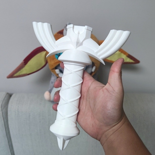 塞尔达传说大师剑旷野之息伸缩剑王国之泪折叠剑林克cos道具白模