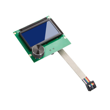 DB-3D打印机Ender3/CR10显示屏12864液晶屏蓝色控制面板带电缆线