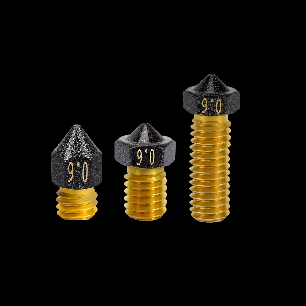 DB-3D打印机配件E3DV6铁氟龙涂层喷嘴MK8挤出机打印头DIY喷嘴喷头