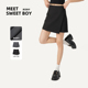 MEET SWEETBOY设计感高腰短裙新款 女