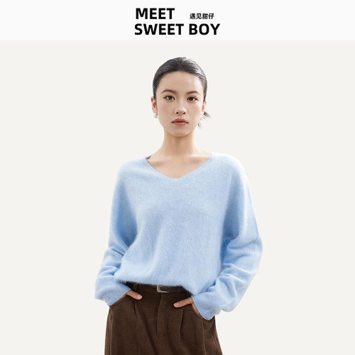 【9.28】MEET SWEETBOY 拉绒羊绒羊毛衫针织毛衣外套