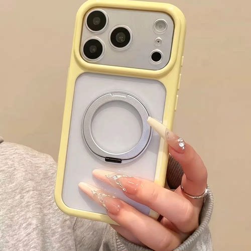 星空壳旋转支架适用iPhone17/16pm/17air大视窗手机壳15pro防摔13
