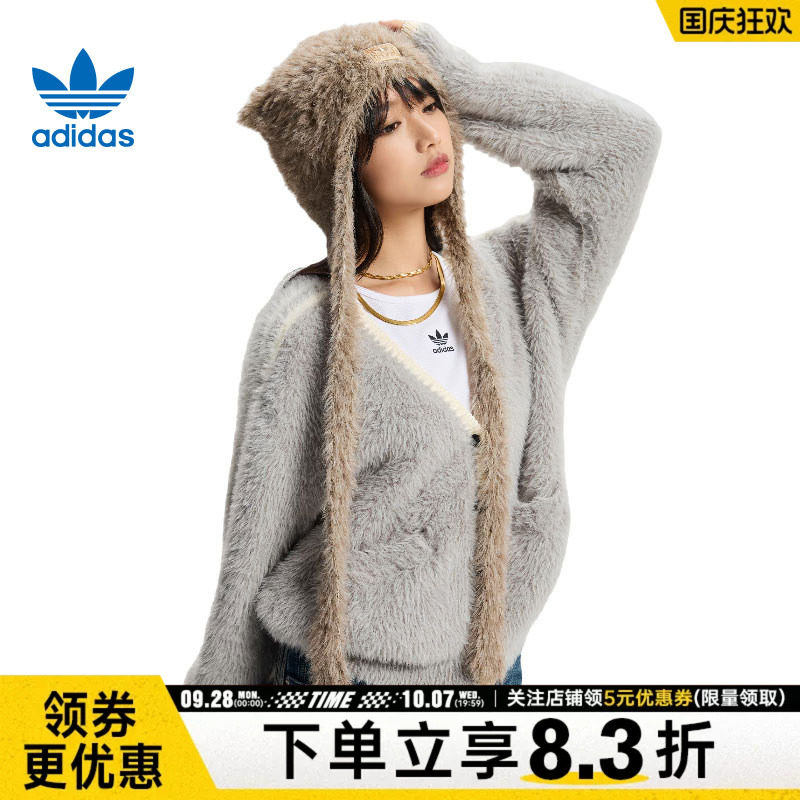 阿迪达斯运动休闲保暖帽子