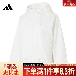 adidas阿迪达斯JACKET ATTACK女子运动休闲连帽夹克外套KS2809