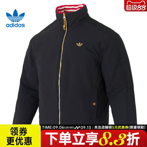 阿迪达斯运动休闲棉服