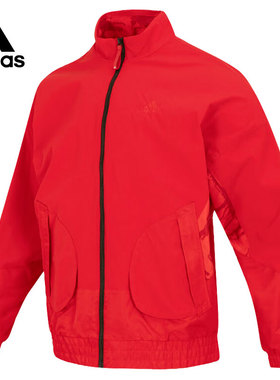 adidas阿迪达斯男子CNY运动训练休闲夹克外套HZ3039