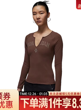 nike耐克春季女子JORDAN CNY运动休闲长袖T恤IQ3964-216