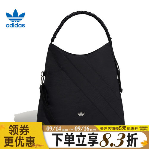 阿迪达斯女子运动休闲单肩包