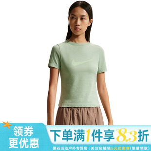 nike耐克夏季女子运动休闲圆领短袖T恤IO1517-006