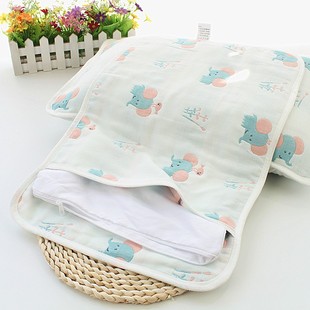 3岁荞麦儿童枕套纱布透气3 婴儿米袋子枕头套0 6岁幼儿园宝宝A类