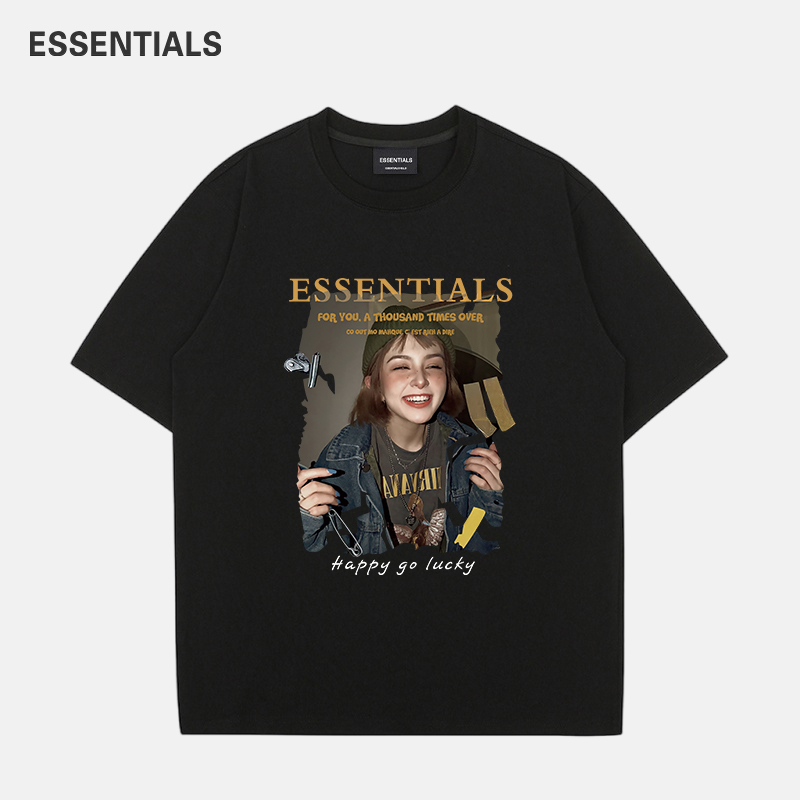 ESSENTIAL官方百搭小众情侣装T恤