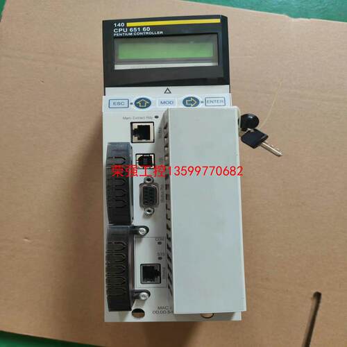 【荣强工控】140CPU65160施耐德昆腾PLC主机实物图拍摄功能包好