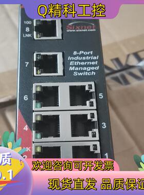 现货西斯奈特 SIXNET工业级以太网交换机八电口