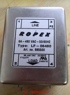 【非标价】ROPEX 诺派克滤波器 LF-06480   拆机件