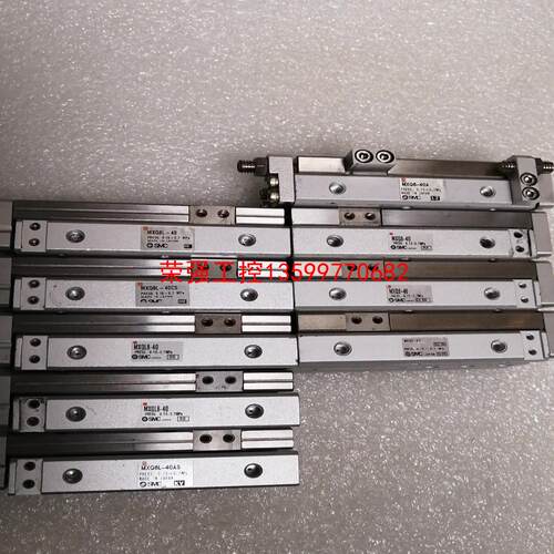 【荣强工控】日本SMC滑台气缸MXQ8-40   MXQ8L-40，成色