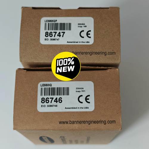 美国邦纳BANNER激光传感器LE550U    LE550