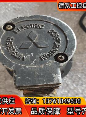 多摩川TS5146N10编码器，电机拆下带后盖，成色如图