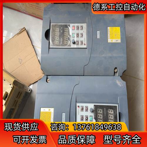 普传PI7600变频器7.5kw，原装，，功能测试