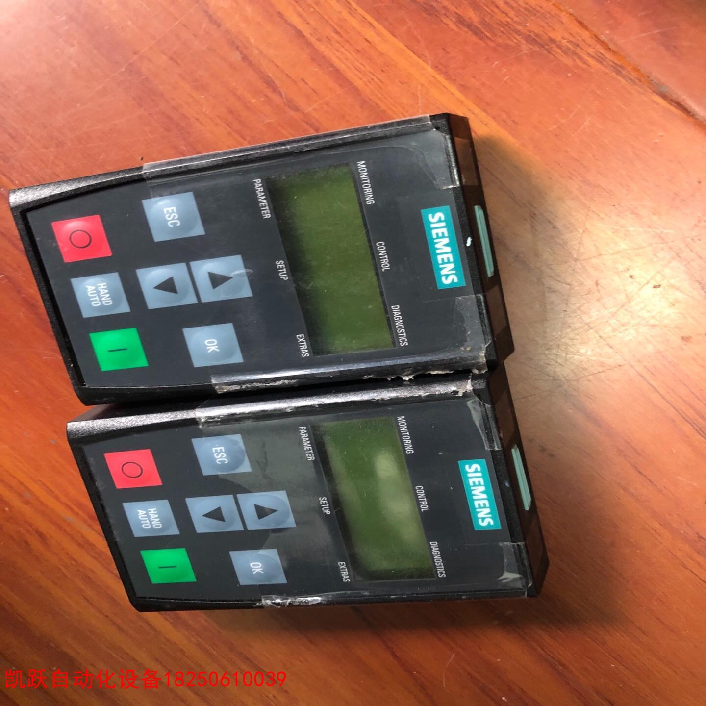 议价拍前请询价~6SL3255-0AA00-4CA1，西门子G120操作面板