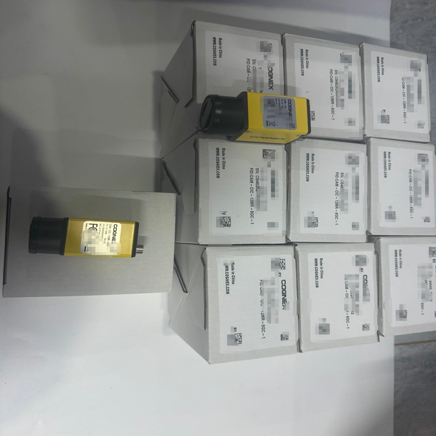 CAM-CIC-12MR-8GC-1，康耐视小黄工业相机，需