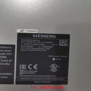 0AB0 0AA30 6FC5372 西门子NCU720. 非标价