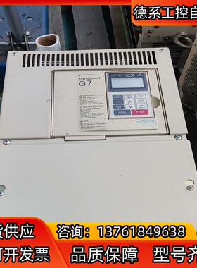 安川变频器CIMR-G7A4018，18.5kw，无修，