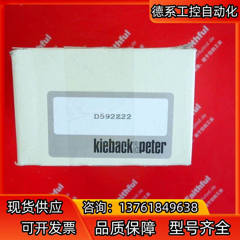 Kieback Peter D592Z22 科特贝德全新压力