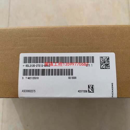 【荣强工控】6SL3120-2TE13-0AA3
