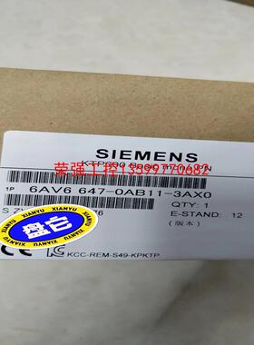 【荣强工控】6AV6647-0AB11-3AX0西门子触摸屏工程余货系列