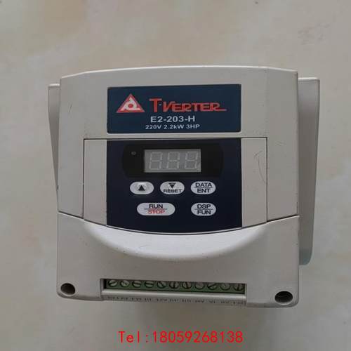 【非标价】T-VERTER台安2.2kw变频器E2-203-H，成色实
