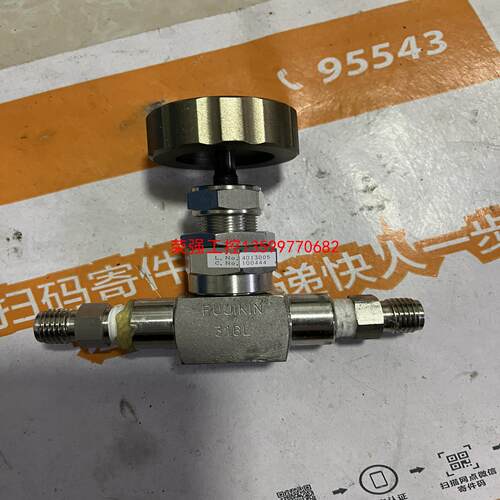 【荣强工控】FUJIKIN富士金 手动阀 隔膜阀 316L 拆机件。