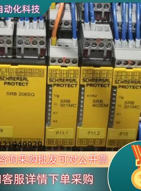 SCHMERSAL 施迈赛安全继电器一套4个SRB206SQ