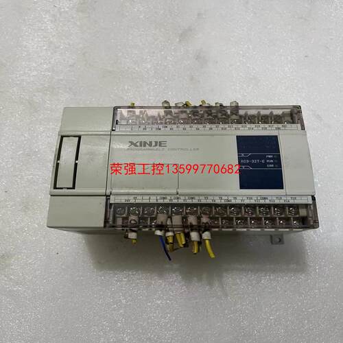 【荣强工控】XC3-32T-E二手拆机信捷PLC实物图拍摄，无破损，3.