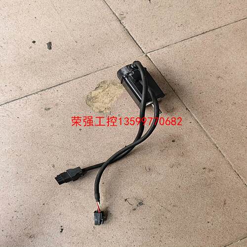 【荣强工控】二手拆机富士100瓦电机一个！后面有点脏不影响使