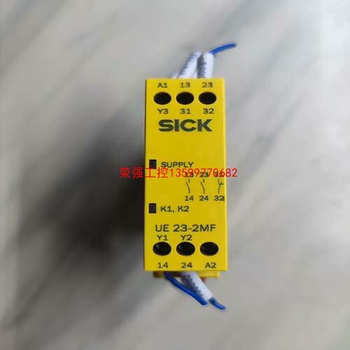 【荣强工控】拆机SICK安全继电器UE23-2MF2D3