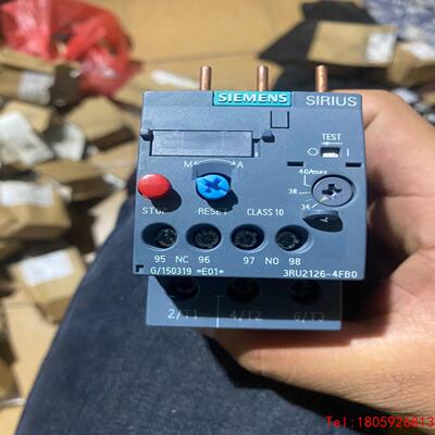 【非标价】SIEMENS/西门子3RU2126-4FB0热过载继电器3