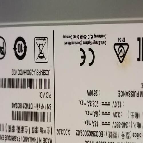 思科UCSB-PSU-2500HVDC   用于UCS-51