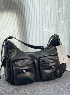 韩国小众samo ondoh机车包包女款时尚辣妹风单肩腋下包宋雨琦同款