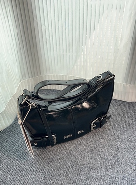 韩国小众品牌matin kim包包女款新月包通勤休闲单肩斜挎饺子包