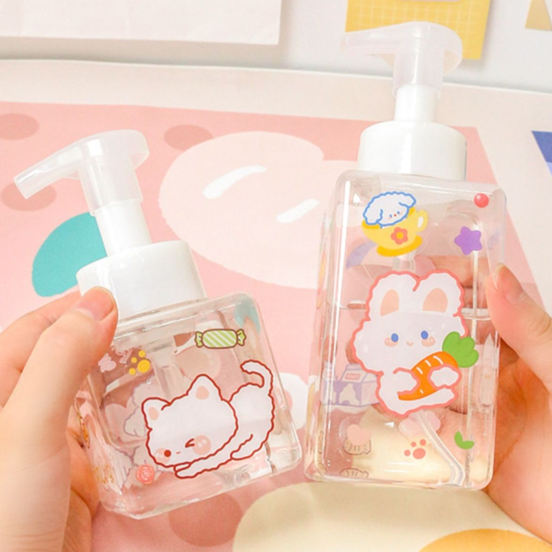 创意按压式泡沫慕斯瓶起泡瓶浴室洗面奶洗手液打泡器