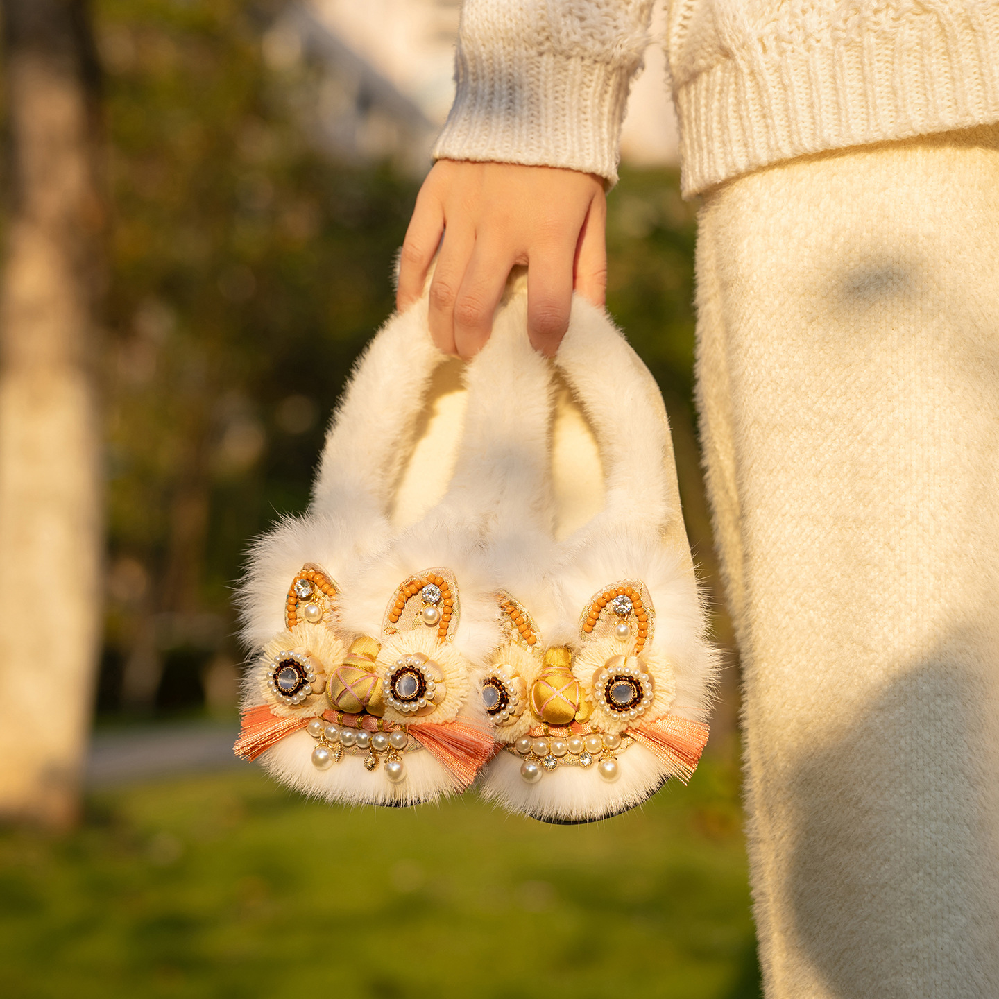 虎头鞋女成人冬款加绒棉鞋