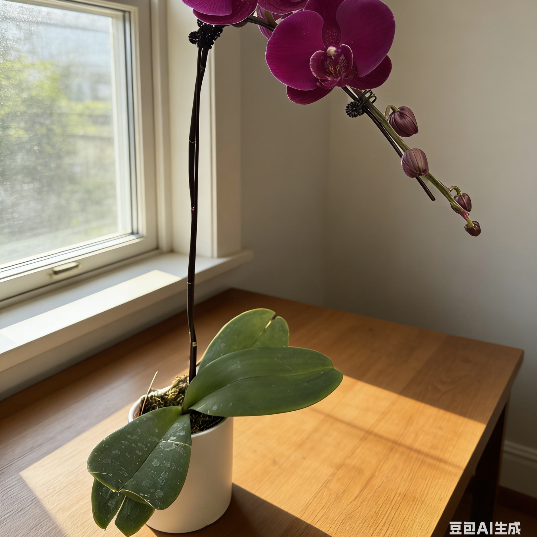 金色池塘 蝴蝶兰基地 【大辣椒】开满5-6朵花卉带花室内礼品巧工