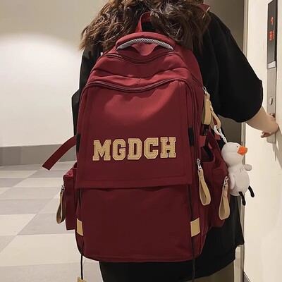 法国FADKARAN书包女生大学生高中学生背包初中生大容量减负双肩包