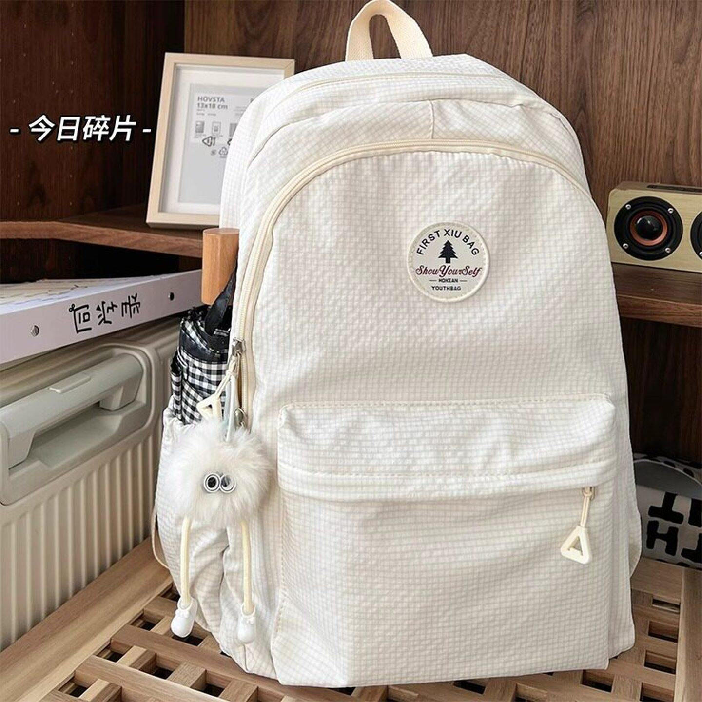 法国Colorin Kite书包女生小众旅行背包初中生高颜值大学生双肩包