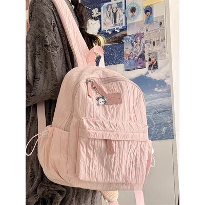 法国MlcanI Kans可爱少女小学生初中研学书包简约百搭迷你双肩包