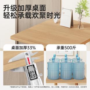家用小方桌小户型 折叠桌子餐桌折叠摆摊折叠桌小桌子可折叠便携式