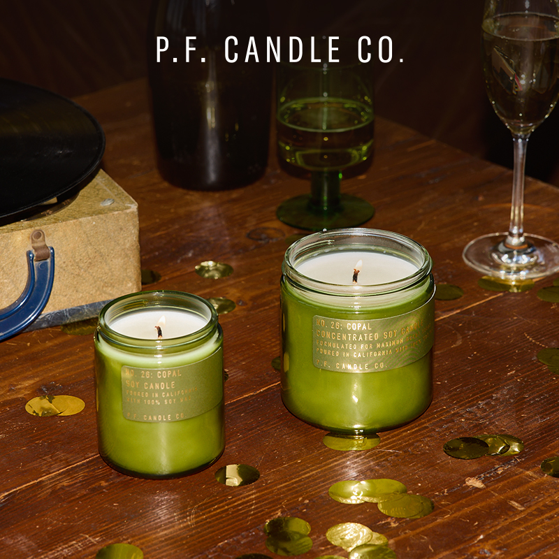 pfcandleco大豆蜡无烟蜡烛