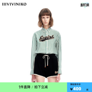 IIIVIVINIKOxSSG联名合作系列预科生衬衫 女C320447162C