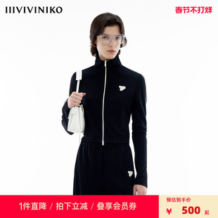 IIIVIVINIKO”涤纶垂感针织布